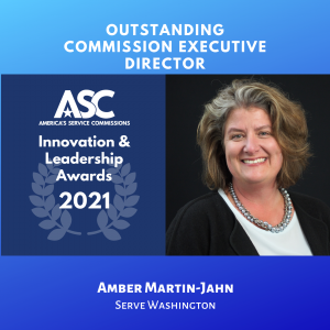 image of Outstanding Commission Executive Director Amber Martin-Jahn - ASC Innovative & Leadership Award 2021